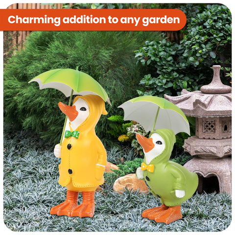 Garden Ornaments: Dilly and Dally Ducks