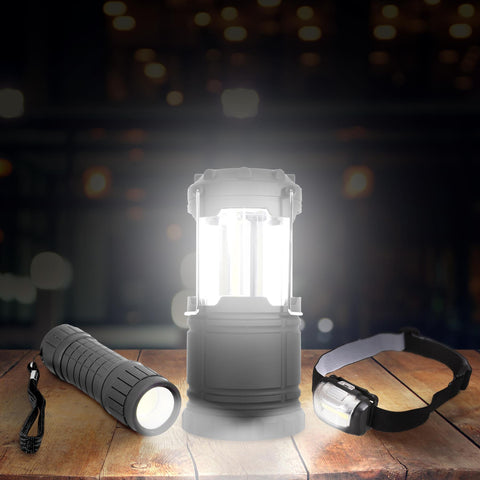 LED Collapsible Lantern COB Light