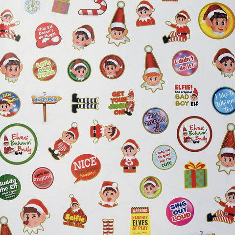 Elf Colouring & Sticker Book