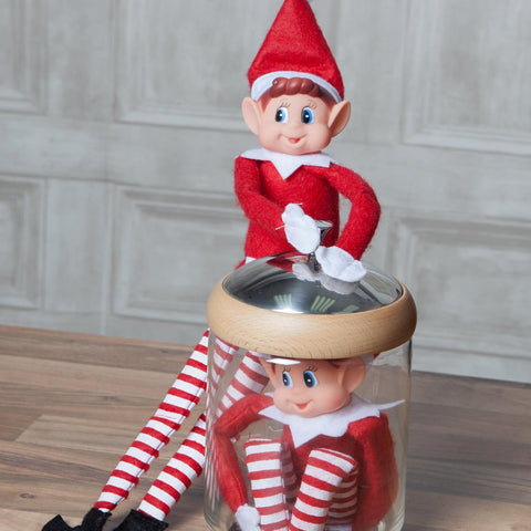 2 x Elves Behaving Badly Figure Christmas