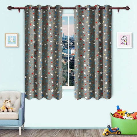 Blackout Glow In The Dark Kid Pair Curtains