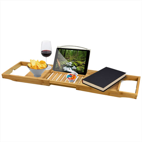 Bath Tray Rack for Food and Drinks