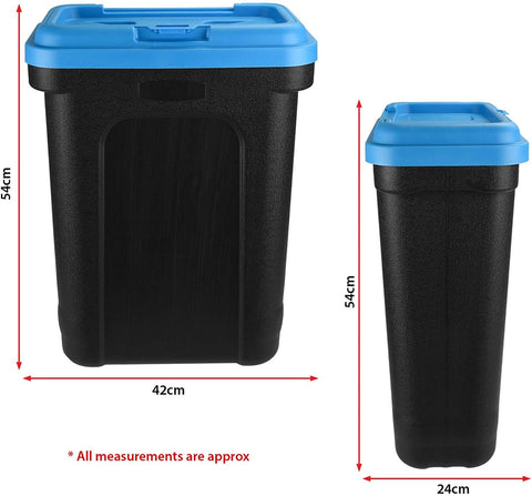 Large Blue Pet Food Storage & Scoop