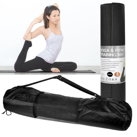 6mm Thick Non Slip Exercise Yoga Mats Gym