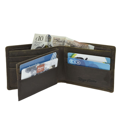 Hugo Enrico Wallet Double Front Stich