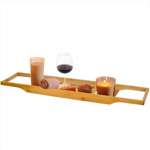 Bath Tray Rack for Food and Drinks