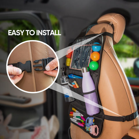 2Pcs Car Seat Storage Organiser