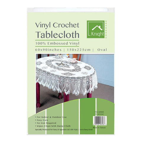 Vinyl Lace Tablecloth