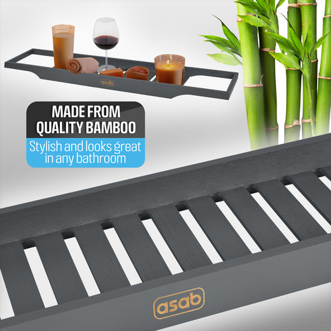 Bath Tray Rack for Food and Drinks