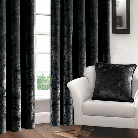 Cushed Velvet Curtains