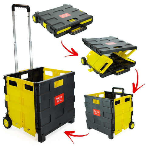 Heavy Duty Folding Warehouse Trolley