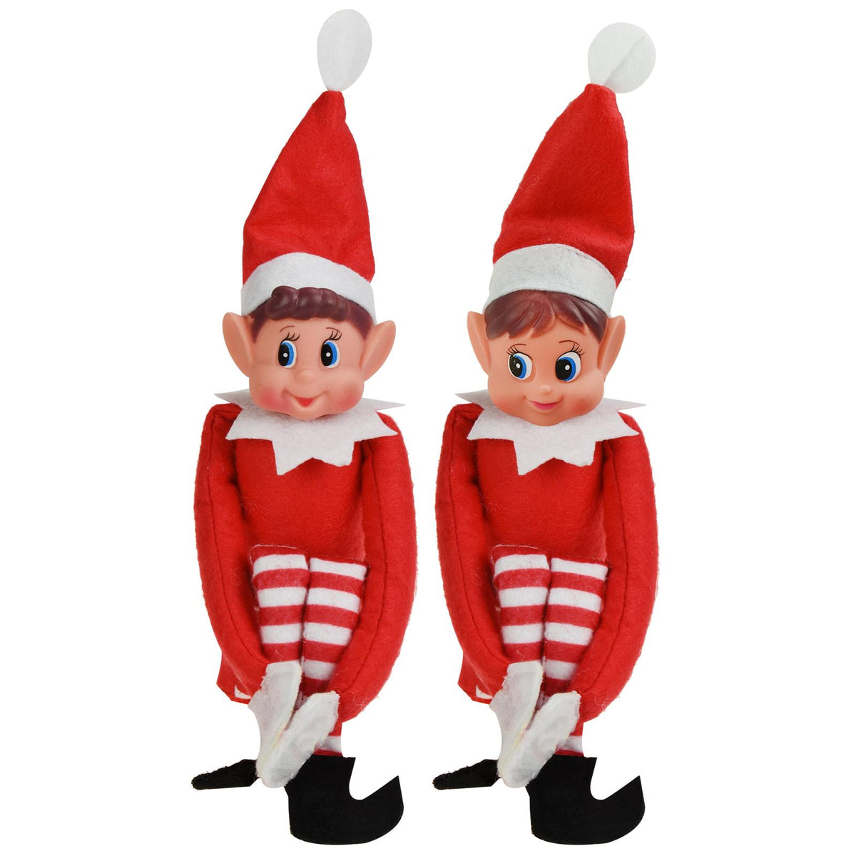 2 x Elves Behaving Badly Figure Christmas