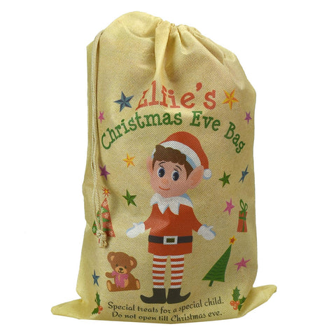 Jute Hessian Christmas Bag