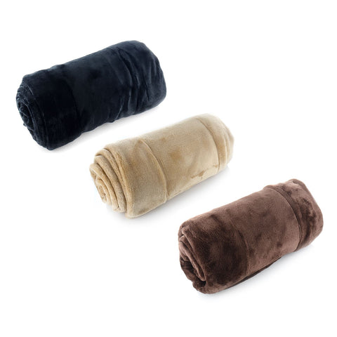 Mink Faux Sofa Throw Blanket