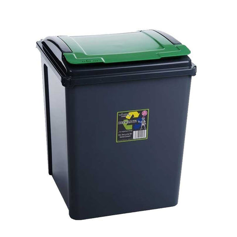 Pedal Bin Slim Lid Soft Close Holder Waste Paper Dustbin