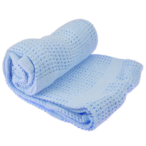 100% Cotton Baby Cellular Blanket