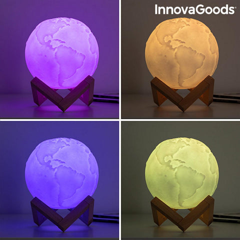 Earth LED Night Lamp 15cm