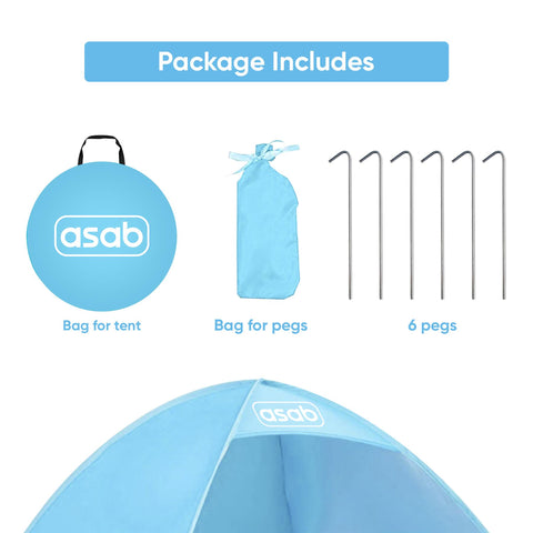 Pop Up Tent Beach Camping Garden Foldable Tent