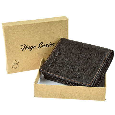 Hugo Enrico Flip Stitch Wallet