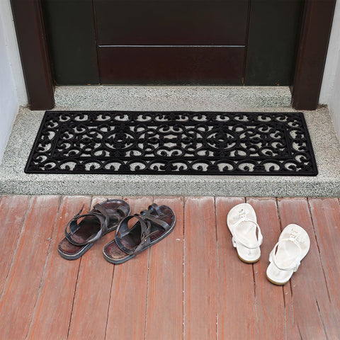 Door Rubber Wrought Mat