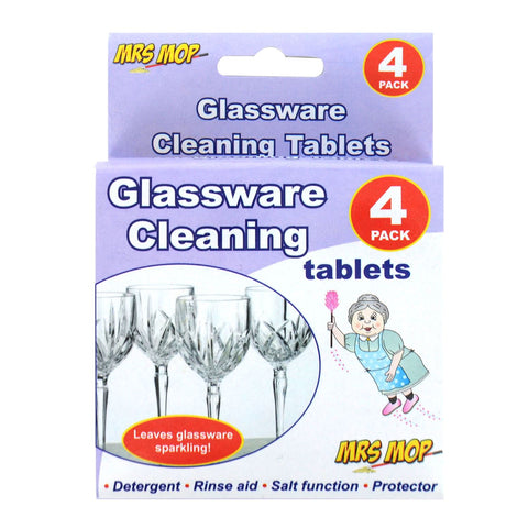 Dishwasher Glassware Cleaning Tablets