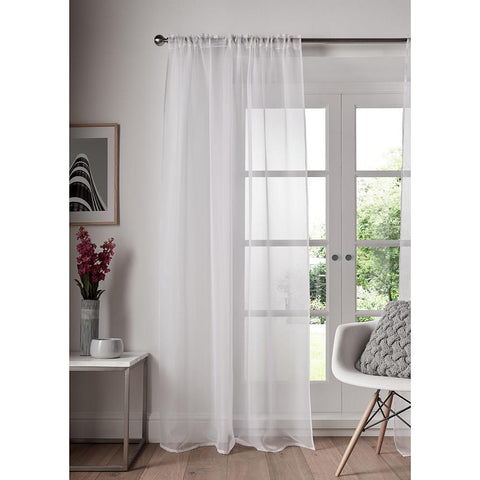 Slot Top Voile Curtains