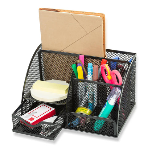 Office Mesh Stationery Desk Organiser