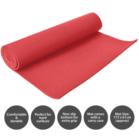 6mm Thick Non Slip Exercise Yoga Mats Gym