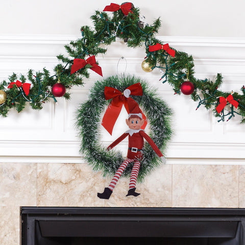 Accessories Props Ideas Christmasanging Tinsel Wreath