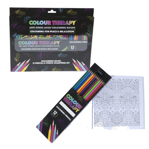 Colour Therapy Anti-Stress Colouring Book