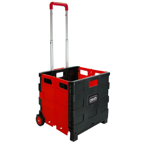 25Kg Folding Trolley Cart Red