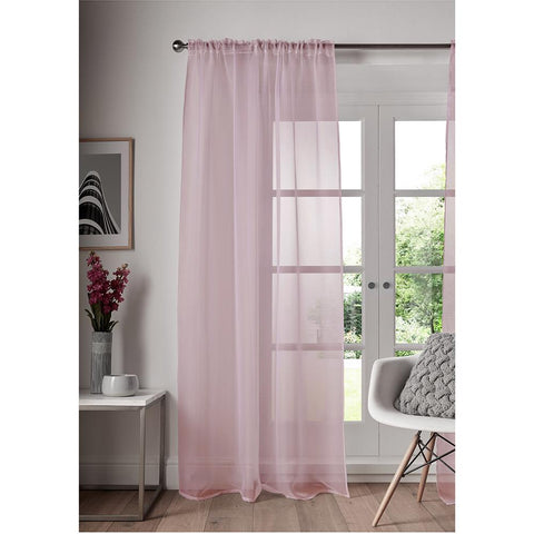 Slot Top Voile Curtains