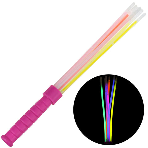 Colourful Glow Stick Eye Mask Fancy Dress