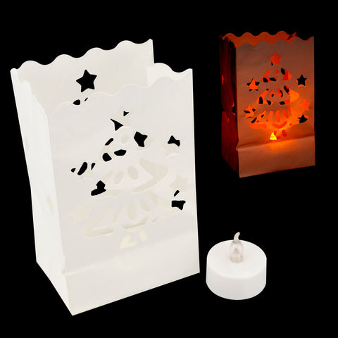 Candle Bag Battery LED Flicker Tea Light