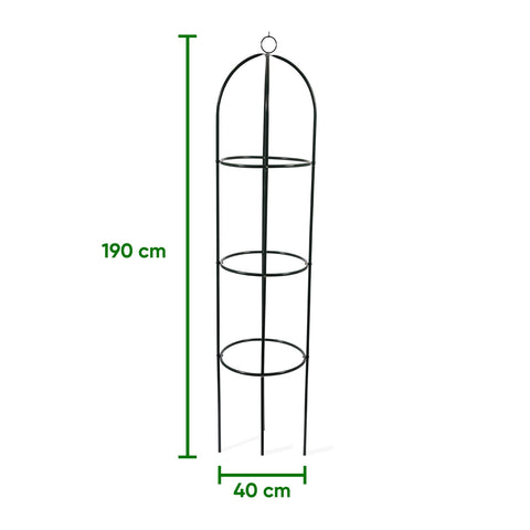 Garden Obelisk - Green