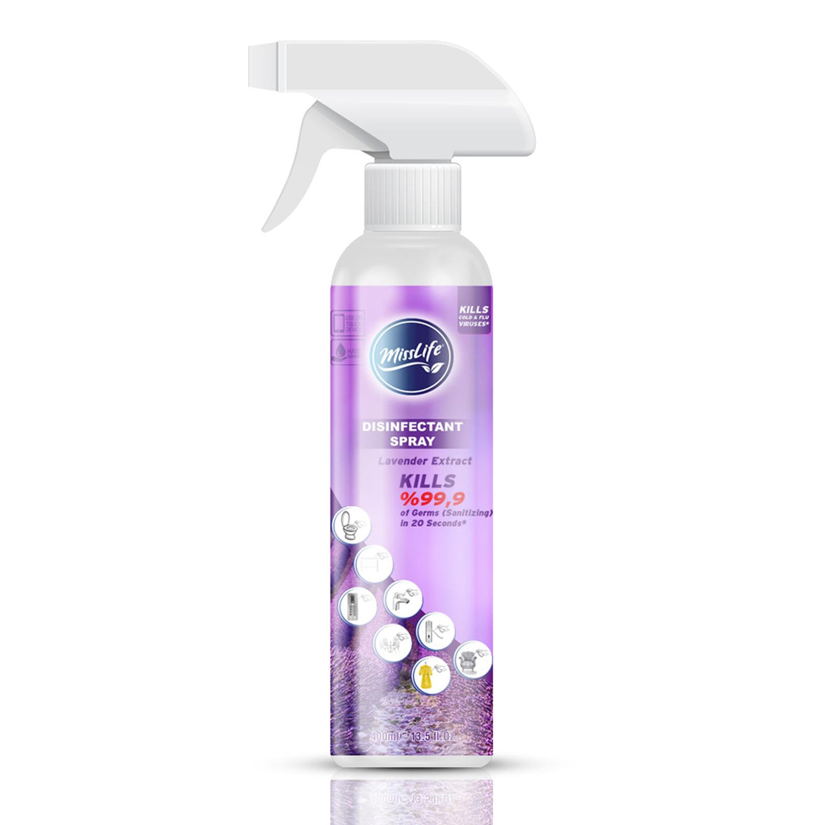 Hard And Soft Surface Spray With Lavender