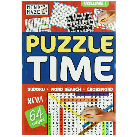 A4 Bumper Puzzle Book