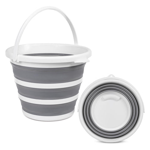 10L Silicone Collapsible Kitchen Bucket