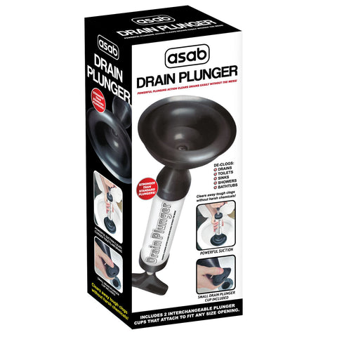 Powerful Drain Plunger Toilet Unblocker