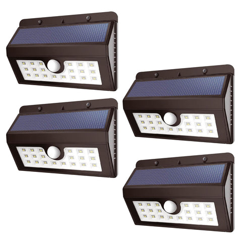 20 LED Solar Power Light PIR Motion Sensor