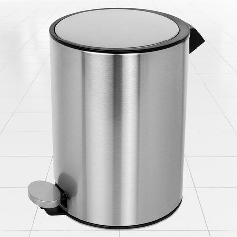 Bathroom Pedal Bin Chrome