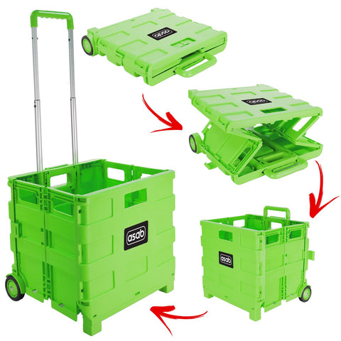 Heavy Duty Folding Warehouse Trolley