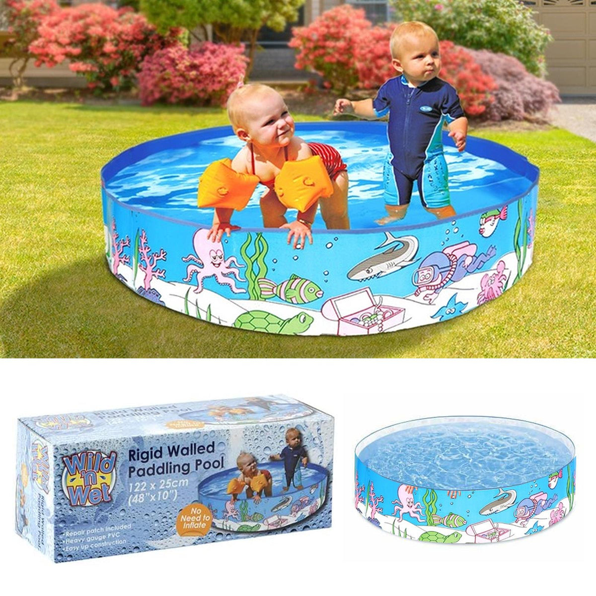 Inflatable Baby Rigid Swimming Pool