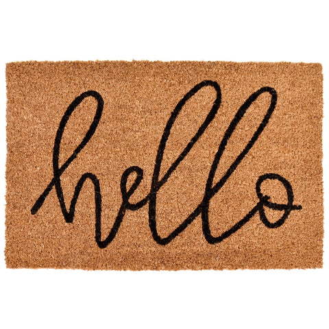 Door Mat Hello Signature