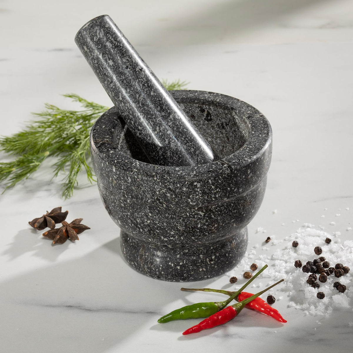 Granite Pestle & Mortar Set