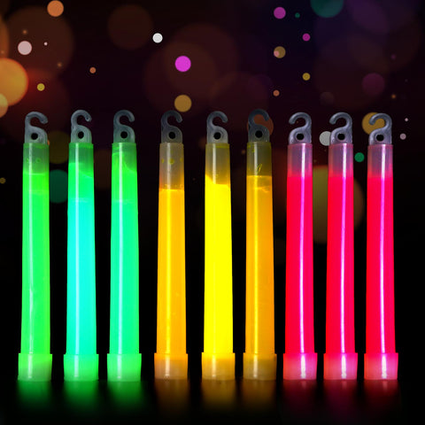 3PC 6" Glow Stick with Hook