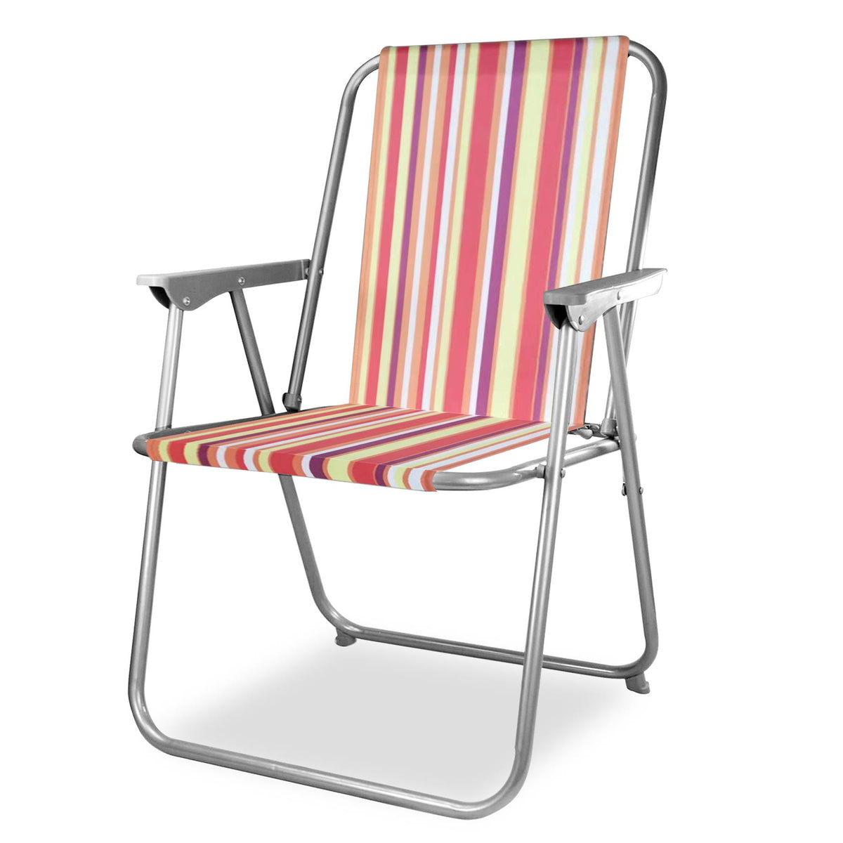 Spring Beach Chair Red Stripes