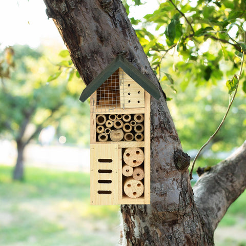 Wooden Insect Bee House Bug Hotel Large