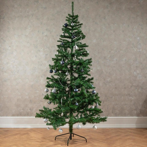 Green Artificial Christmas Tree Xmas 7FT