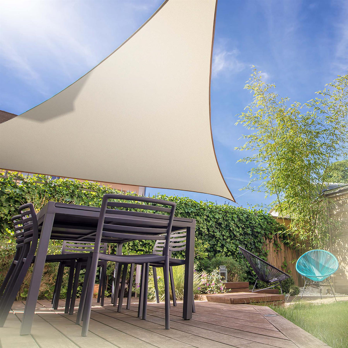 Sun Shade Sail Canopy Waterproof Patio UV